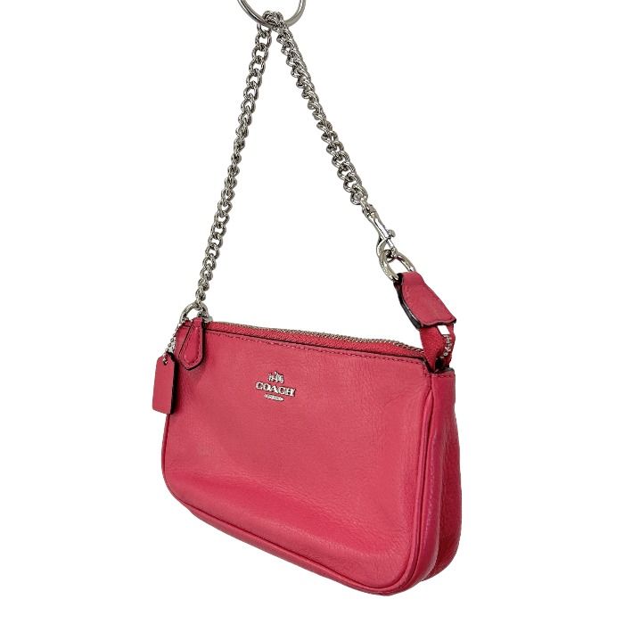 COACH コーチ チェーン アクセサリーポーチ F53340 中古 1 - 京都 ...