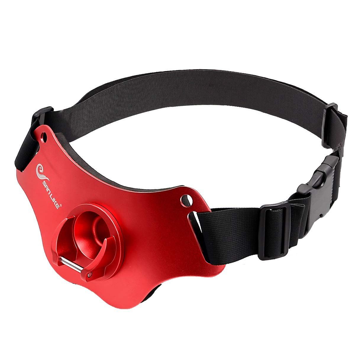 在庫セール 大型魚釣りツール GT ベルト調節可 軽量 アルミ合金 ロッドホルダー ベルトウエストバンド ライトメタル ファイティングベルト海釣りファイティングベルト海釣り ギンバル SANLIKE