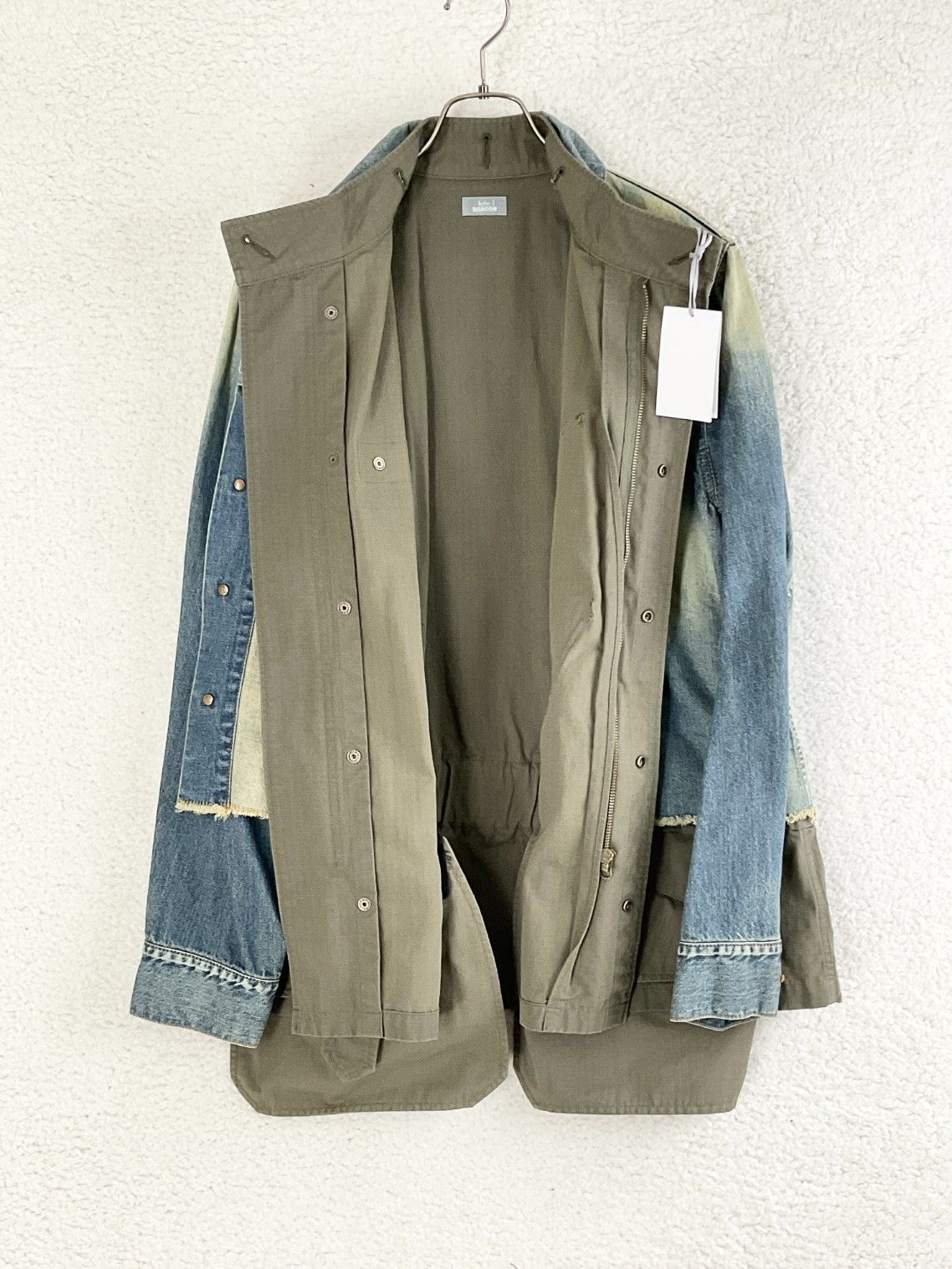 kolor/BEACON デニムジャケット kolor / BEACON(カラービーコン)STUDS DAMAGE DENIM JACKET