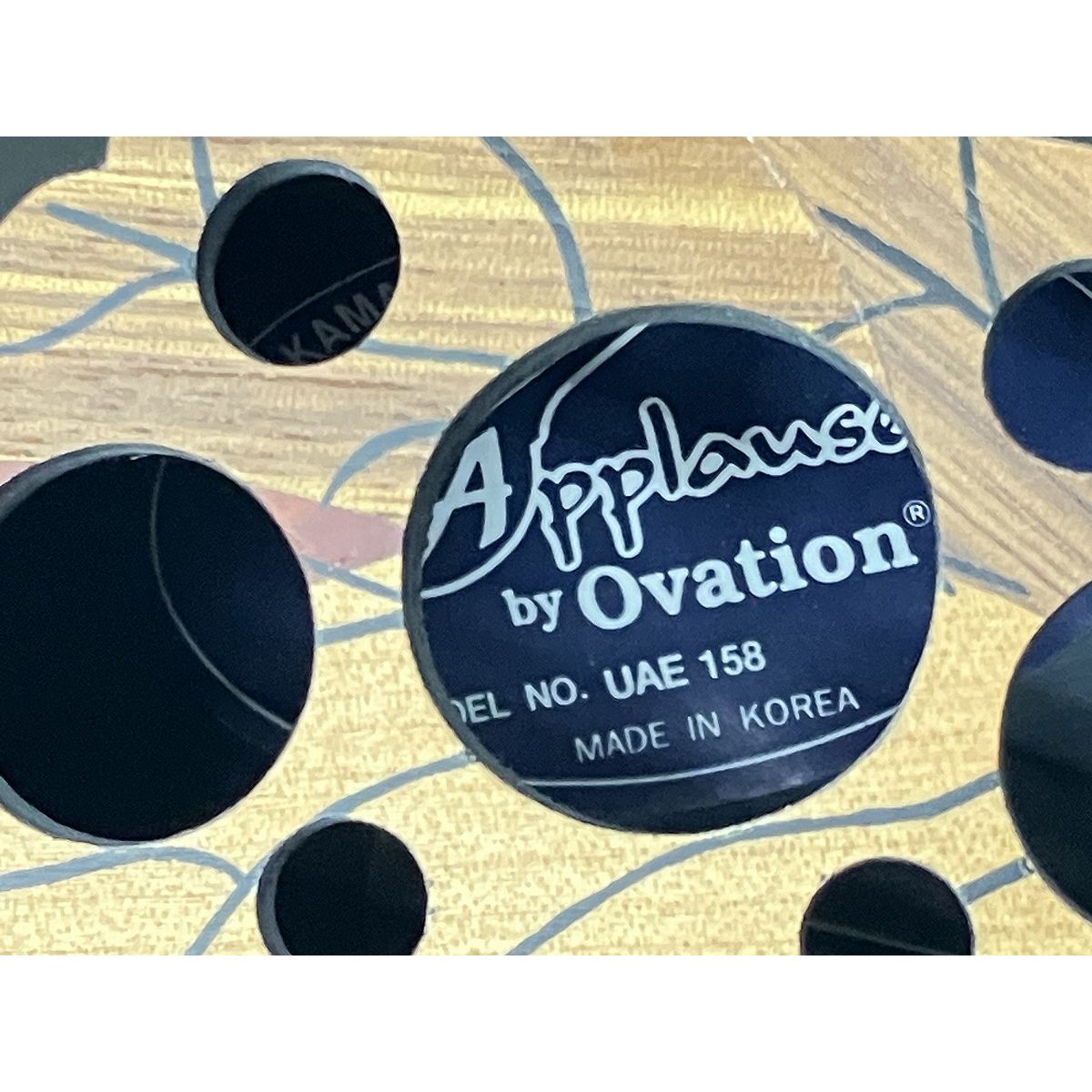 発展 Applause by Ovation アプローズ UAE 158 エレキウクレレ 良好 W10480741 最安価に挑戦！