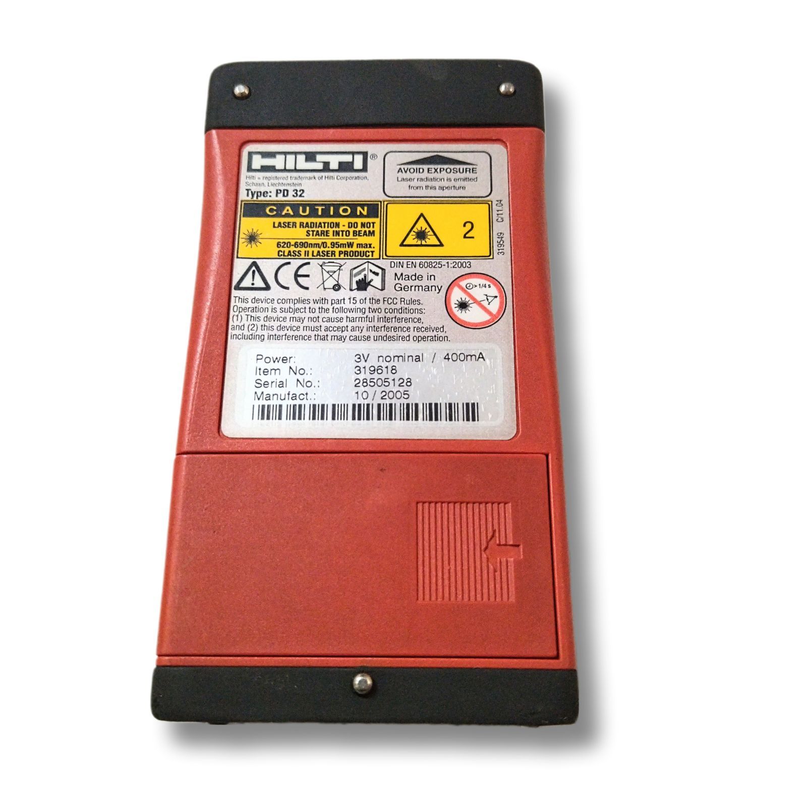 良品】HILTI PD32 レーザー距離計 レーザーレンジメータ 動作 良品】HILTI PD32 レーザー距離計 レーザーレンジメータ 動作