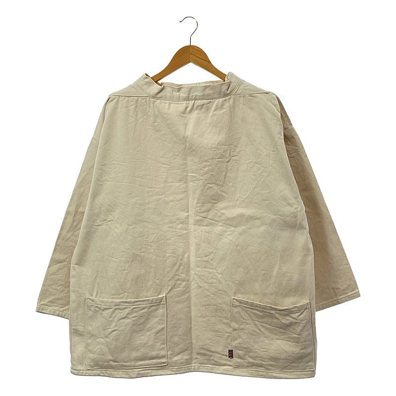 Newlyn Smocks / ニューリンスモックス | フィッシャーマンズ スモック モックネック プルオーバー シャツ ジャケット | L | メンズ
