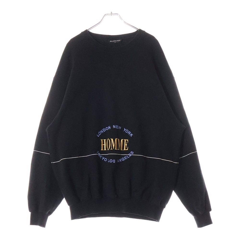美品 バレンシアガ スウェット 17AW 486095 BALENCIAGA(バレンシアガ) / 17AW/オーバーサイズブリーチ