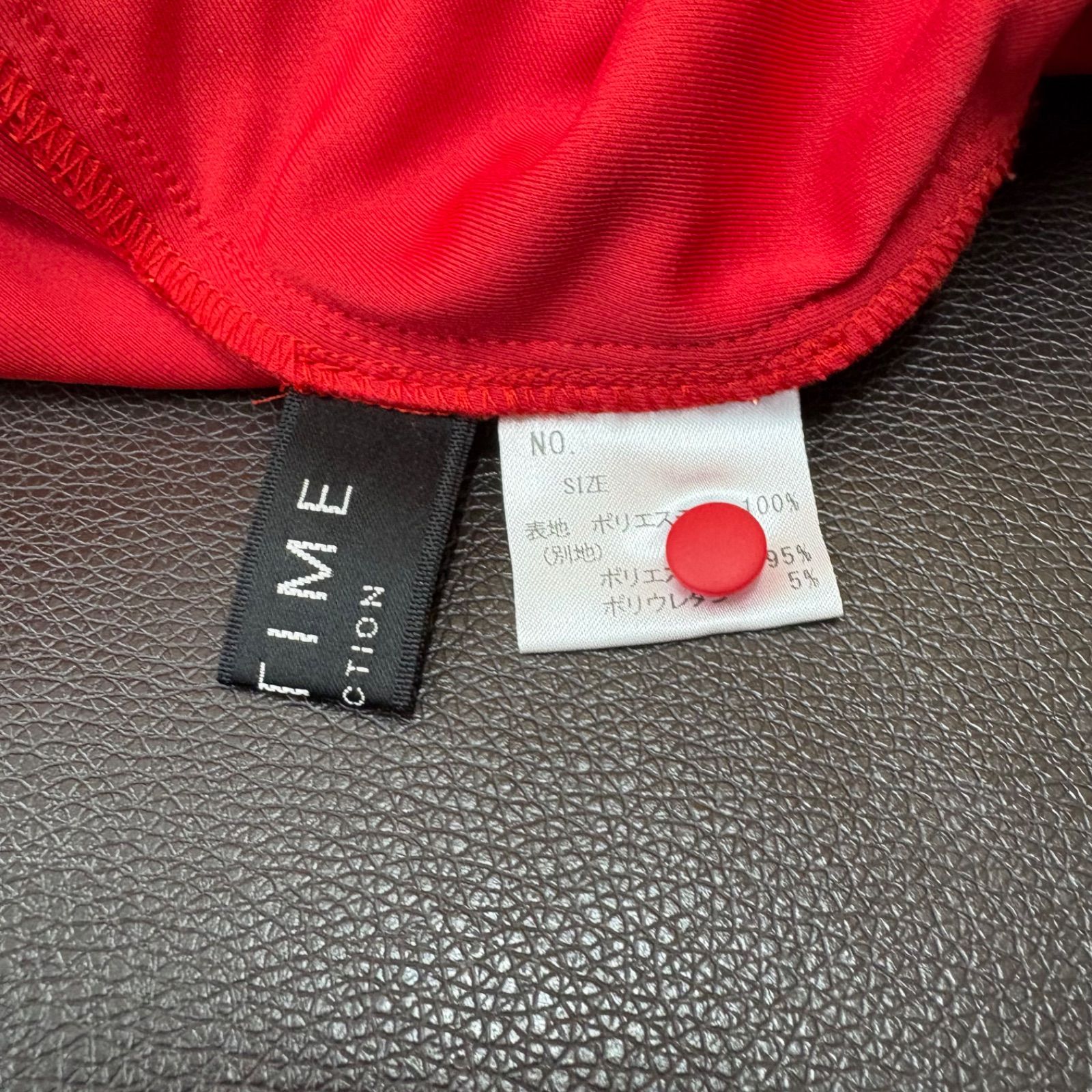 社交ダンス セットアップ パスタイム PASTIME 赤 ツーピース 上下