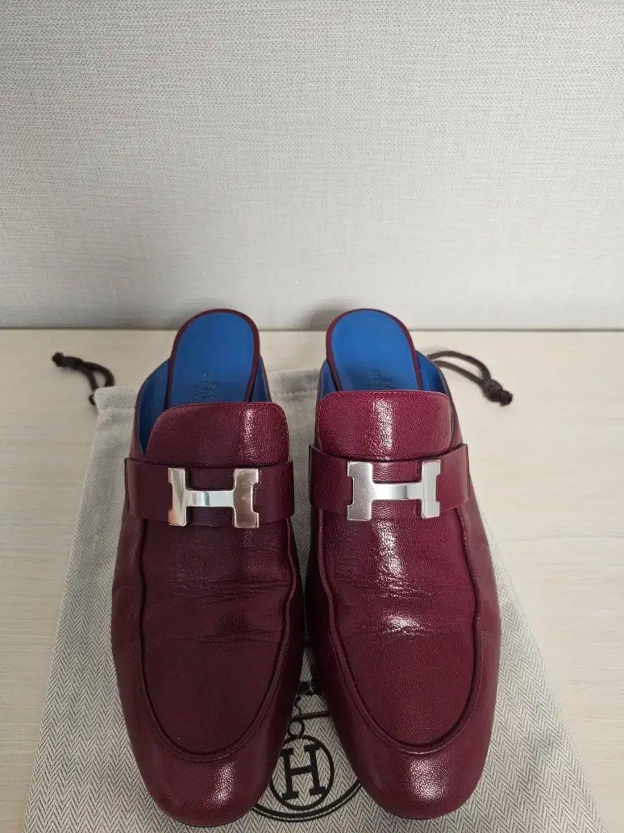 HERMES エルメス ミュール 37 5 サイズ