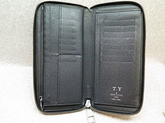 LOUIS VUITTON ルイヴィトン タイガ ジッピー ウォレット ヴェル