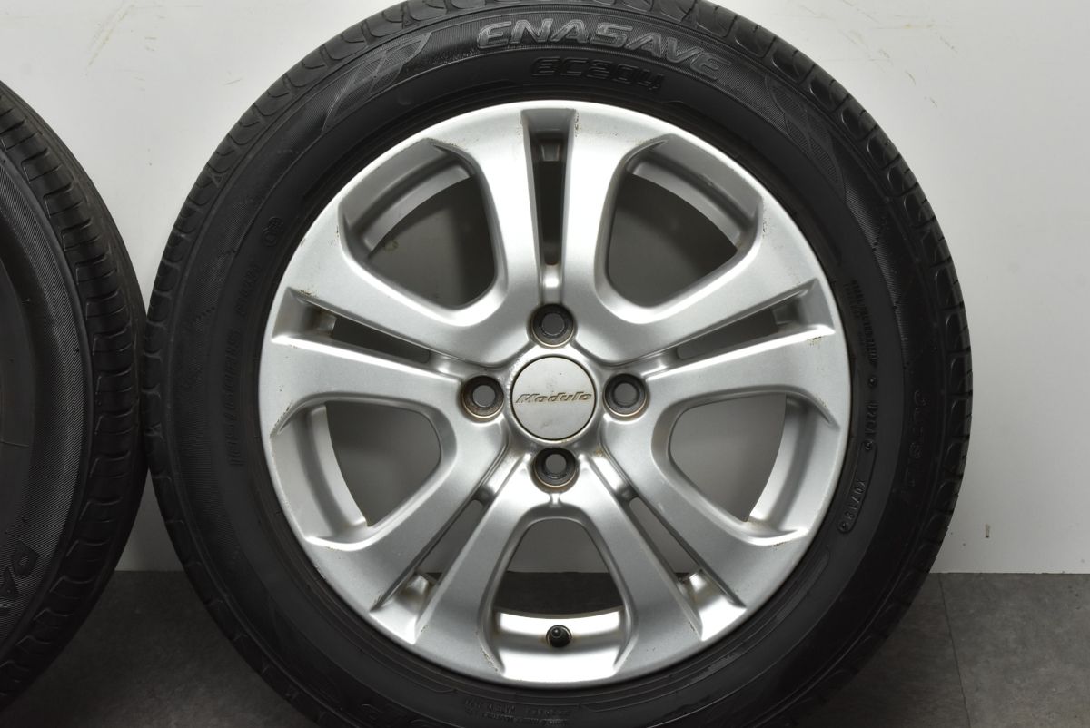 交換用に】ホンダ 純正 モデューロ 15in 5.5J +50 PCD100 デイトン 