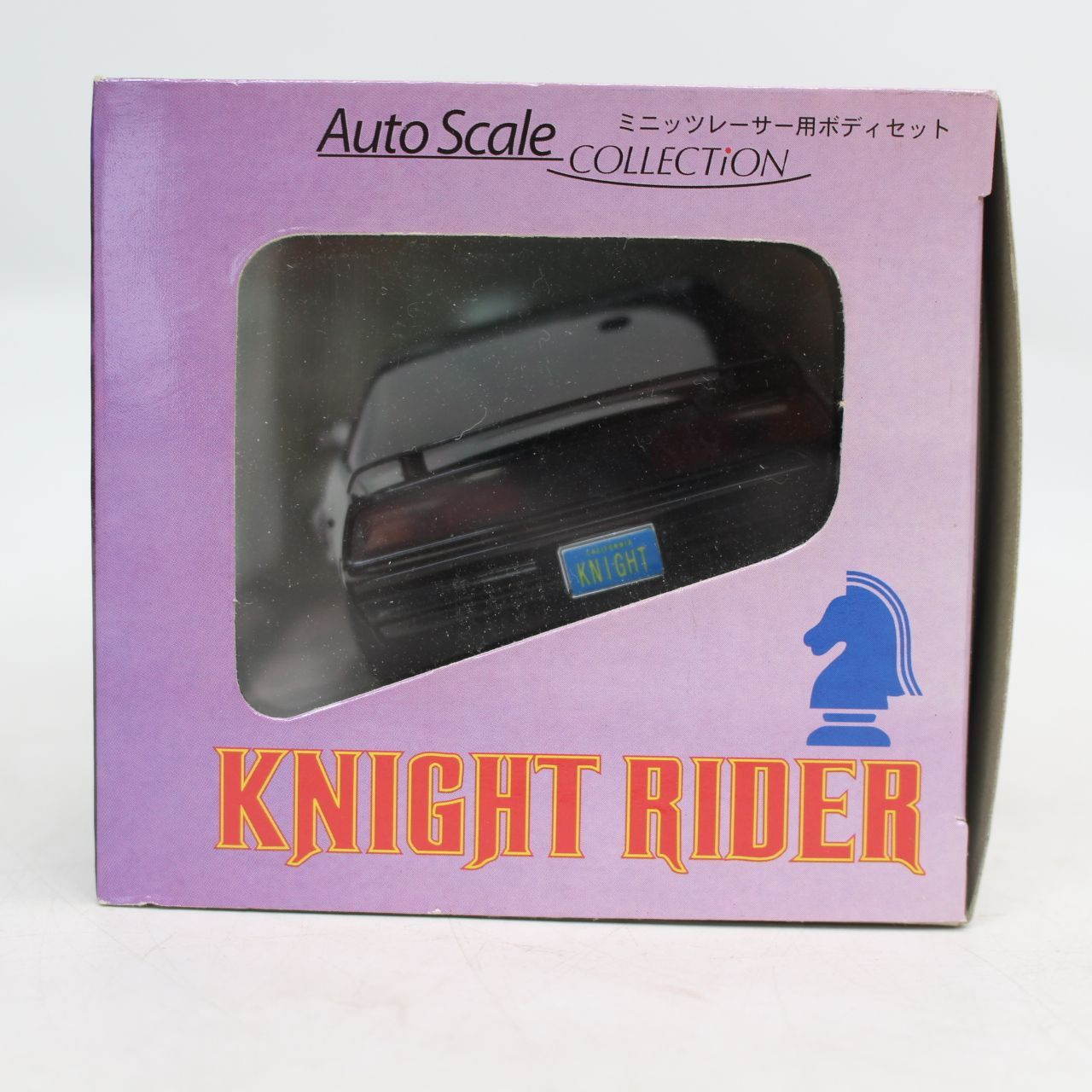KNIGHT RIDER フロントキャスナー付き ミニッツレーサー用ボディセット 006)1/28 K.I.T.T.(ブラック) ミニッツレーサー用ボディセット
