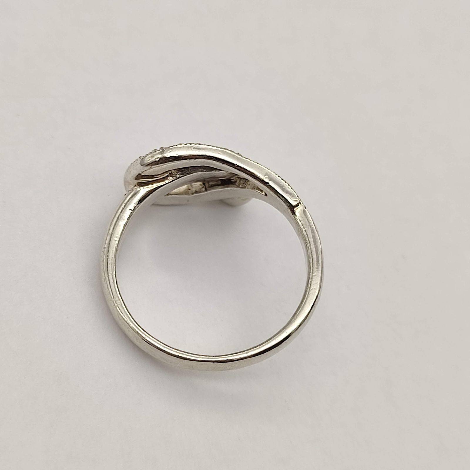 美品】スネークデザインリング マーカサイト 蛇 SILVER シルバー