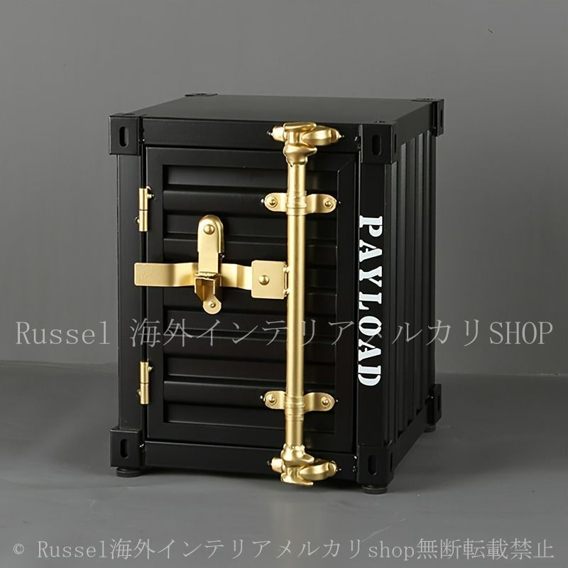 コンテナボックス インテリア 収納 インダストリー ブラック 公式WEB