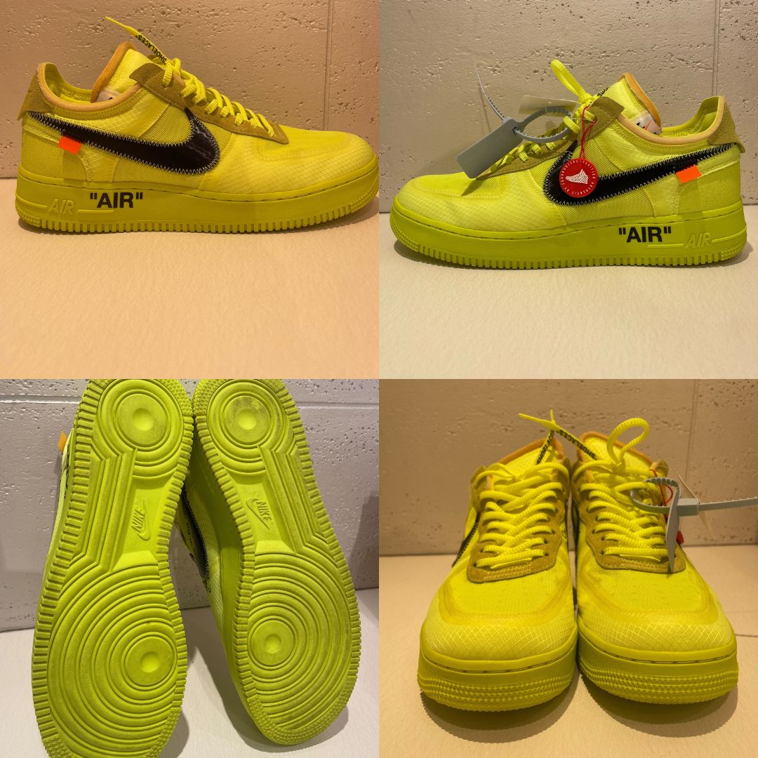 NIKE (ナイキ) × OFF-WHITE THE 10 AIR FORCE 1 LOW VOLT オフホワイト