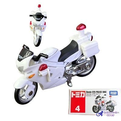 タカラトミー トミカ No.4 Honda VFR 白バイ 箱 トミカシリーズ