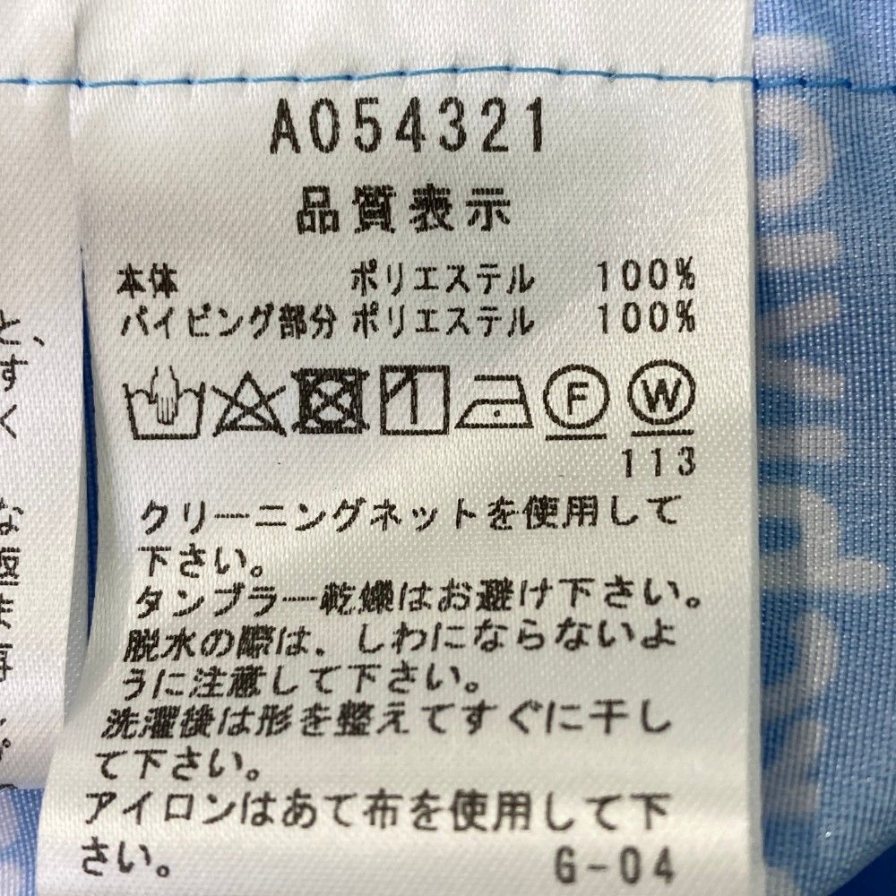 クラシックな サイズ 36 ARCHIVIO アルチビオ ジップベスト ロゴ 総柄 ブルー系 240101203741 ゴルフウェア レディース ストスト