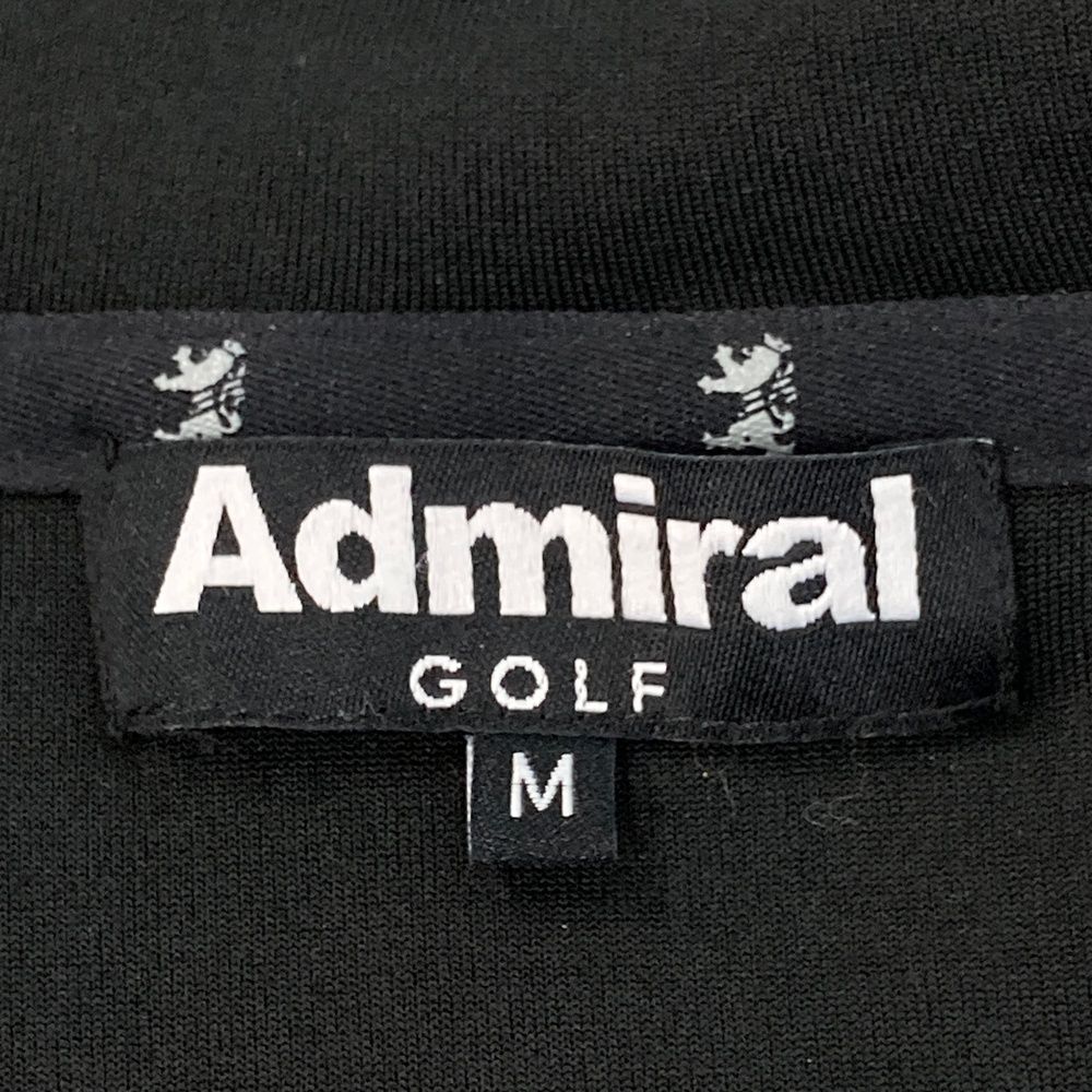 サイズ：M ADMIRAL アドミラル ミニリップ フリースベスト ブラック系