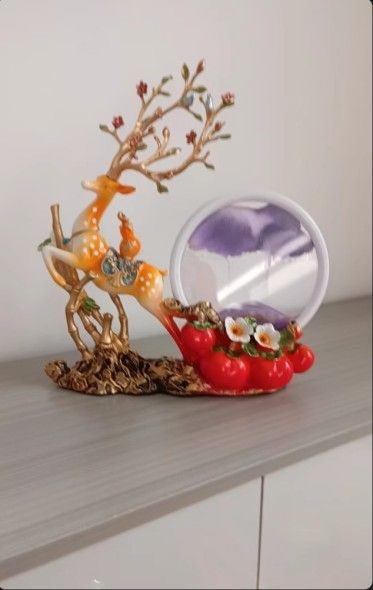 流沙リビングルームライト 装飾品 鹿 が高く上がる装飾新築祝い新居新築祝いギフト