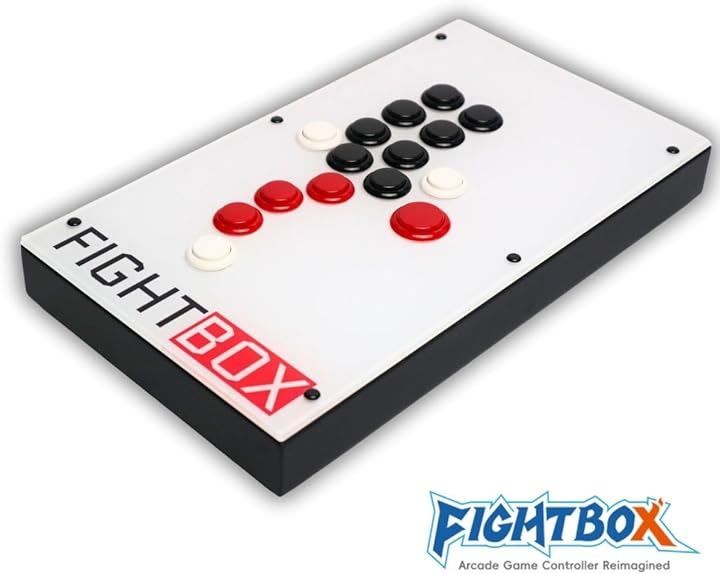 FightBox ファイトボックス F10-PC PC|PS3|Switchスイッチ 対応 全ボタン レバーレス アーケード ファイティング スティック ヒットボックス 格闘ゲーム アケコン コントローラー 三和電子製ボタン SOCD対応