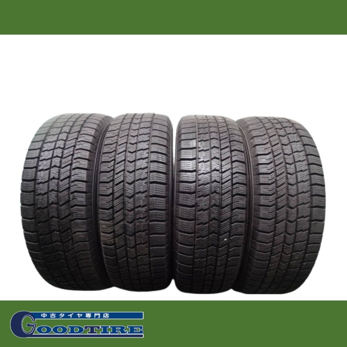 185|60R15 2021年製 冬用4本 8分山 グッドイヤー ICENAVI8 スタッドレス Snow タイヤ専門店 アクア フィット シエンタ 5790