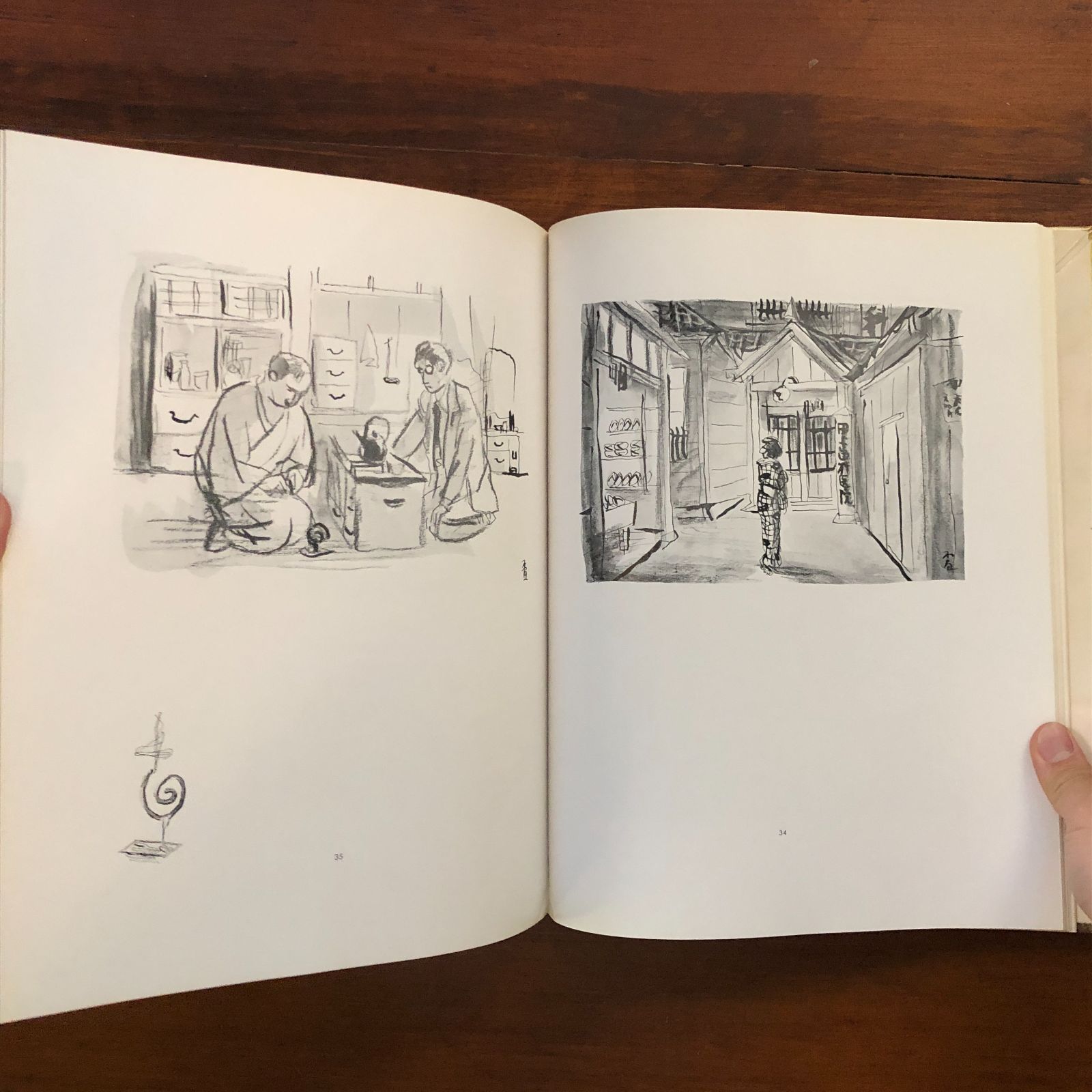 木村荘八　三国志　ペン画　額入り　書画、骨董品、美術品 木村荘八 三国志 ペン画 額入り 書画、骨董品、美術品