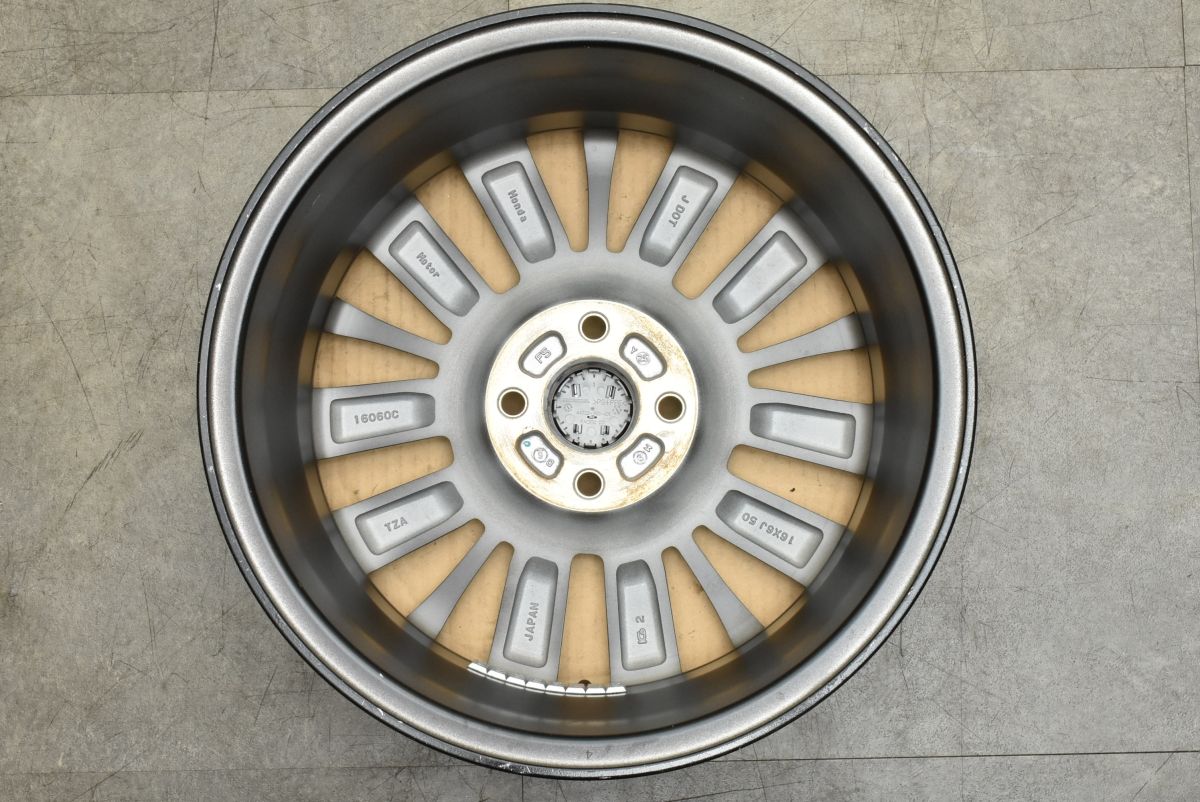 GR フィット リュクス アルミホイール 　6J　+50　PCD 100　ホンダ GR フィット リュクス アルミホイール 6J +50 PCD 100 ホンダ 新車外し