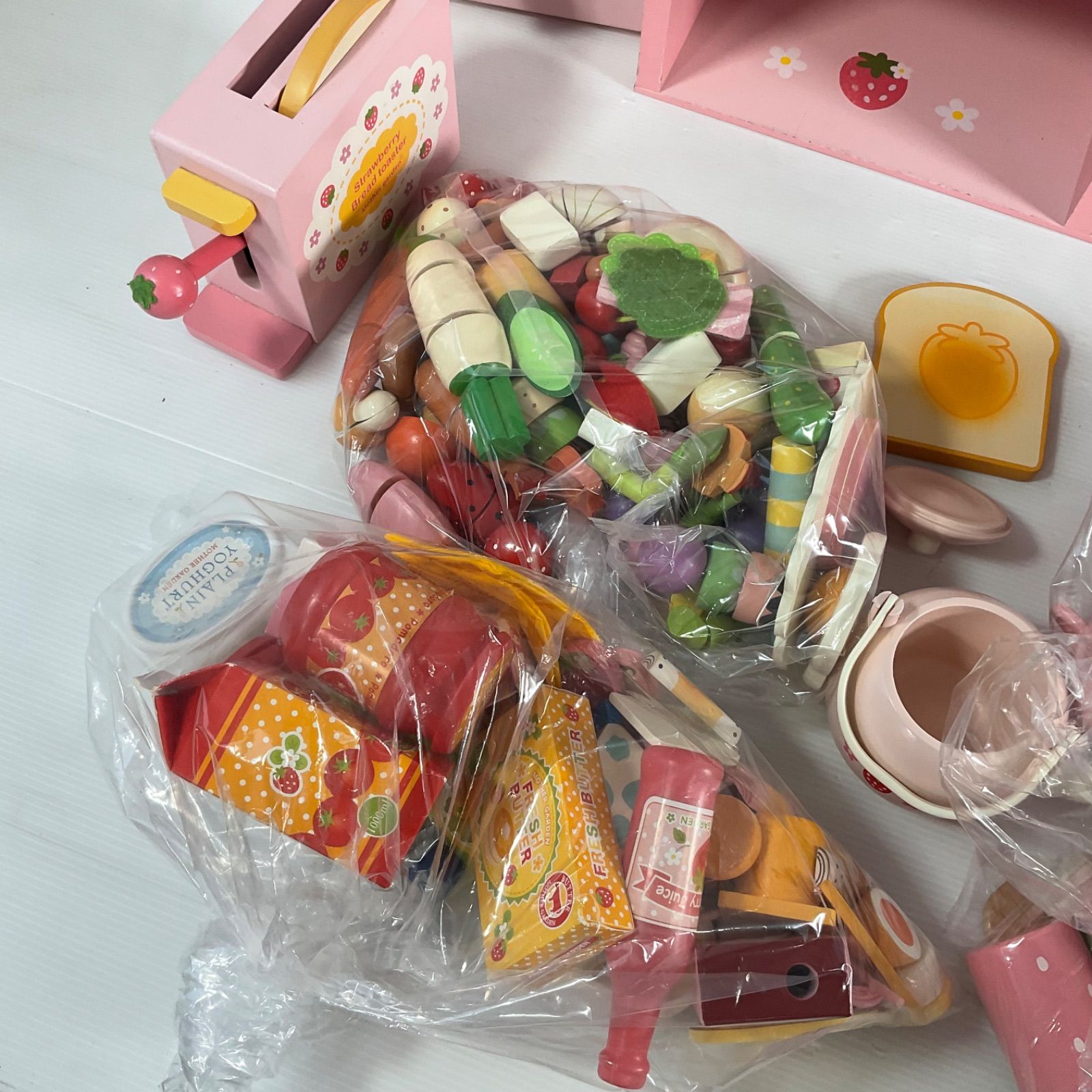 おまとめ】マザーガーデン キッチン 棚/台/小物 おままごと