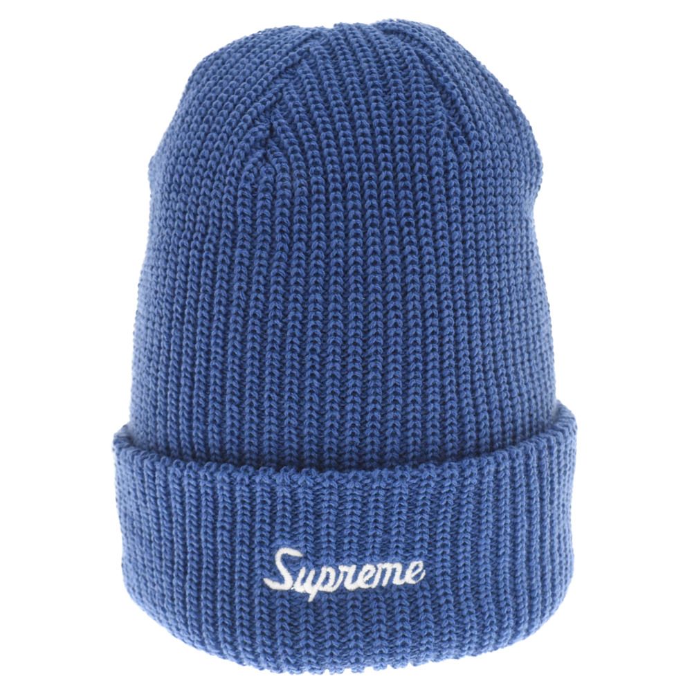 SUPREME (シュプリーム) ロゴ刺繍アクリルニットビーニー ニット