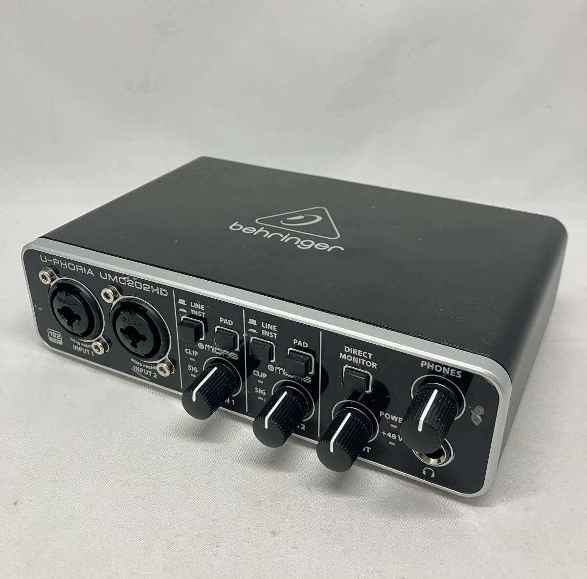 ④●behringer U-PHORIA UMC202HD USBオーディオインターフェース