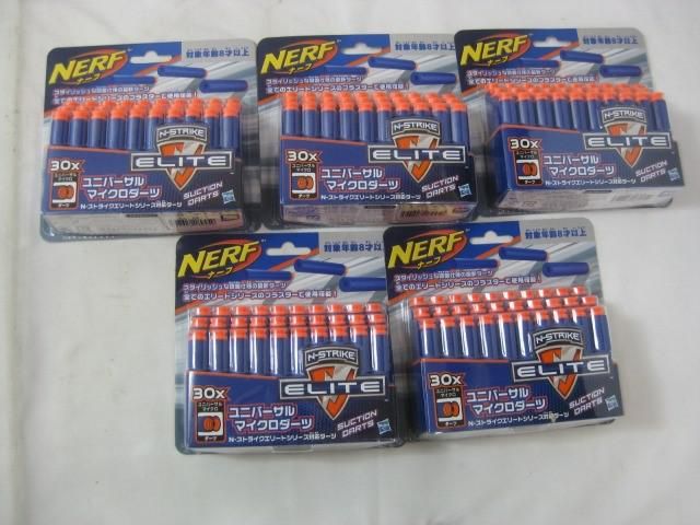 ホビー ナーフ N-ストライクエリ ストッケード ダーツ 8点 グッズセット ホビー ナーフ N-ストライクエリ ストッケード ダーツ 8点