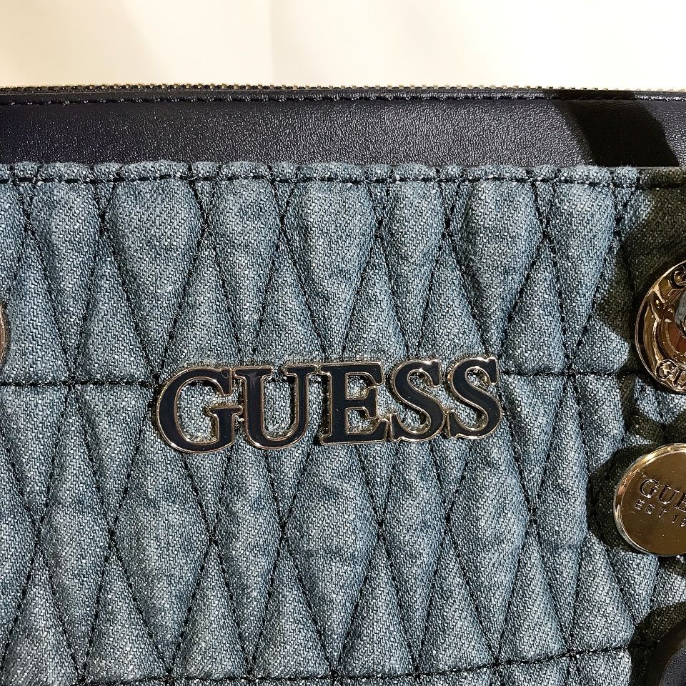 GUESS ゲス バッグ ハンドバッグ ショルダーバッグ 2way デニム 