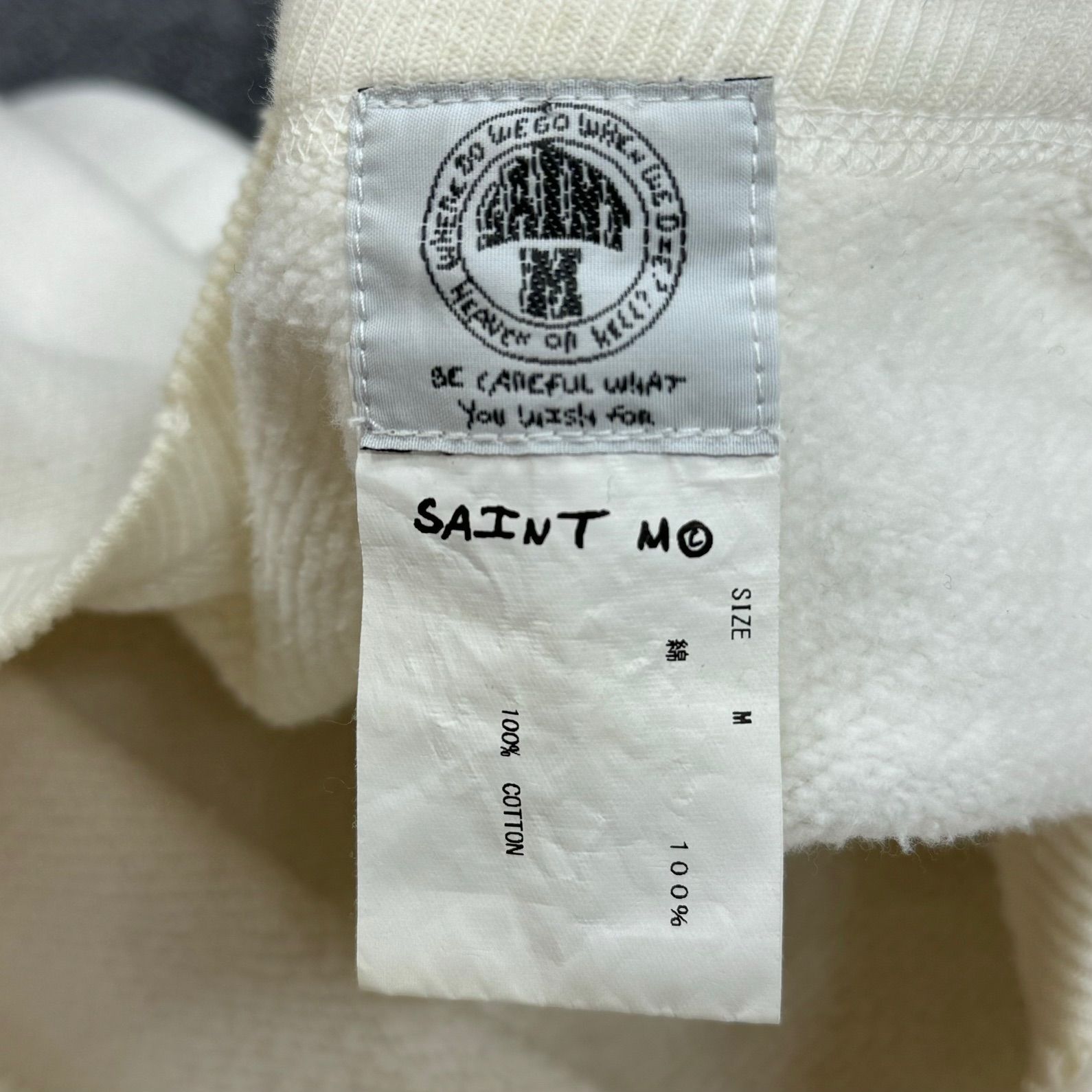 SAINT MICHAEL SM-S21-0000-013 / CREW SWEAT SHIRT グラフィック 