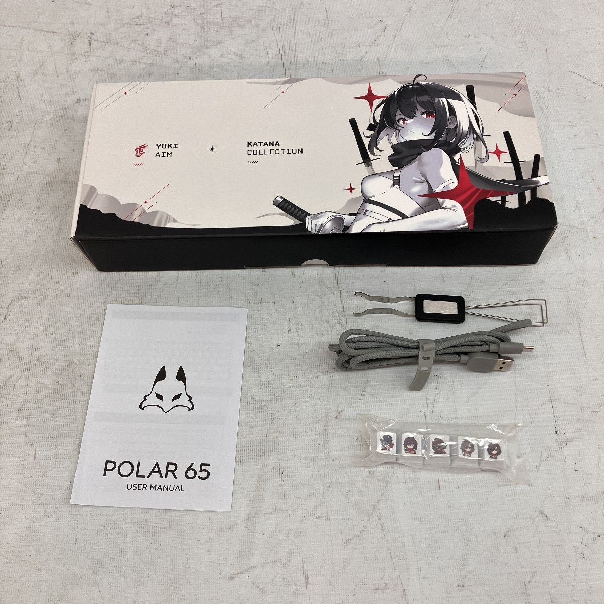 YukiAim Polar 65 Keyboard Katana Edition ゲーミング YukiAim Polar 65 Keyboard Katana Edition ゲーミング