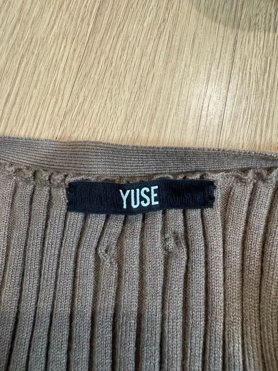  YUSE ユズ フック カーディガン 長袖 カーディガン ボレロ アンサンブル