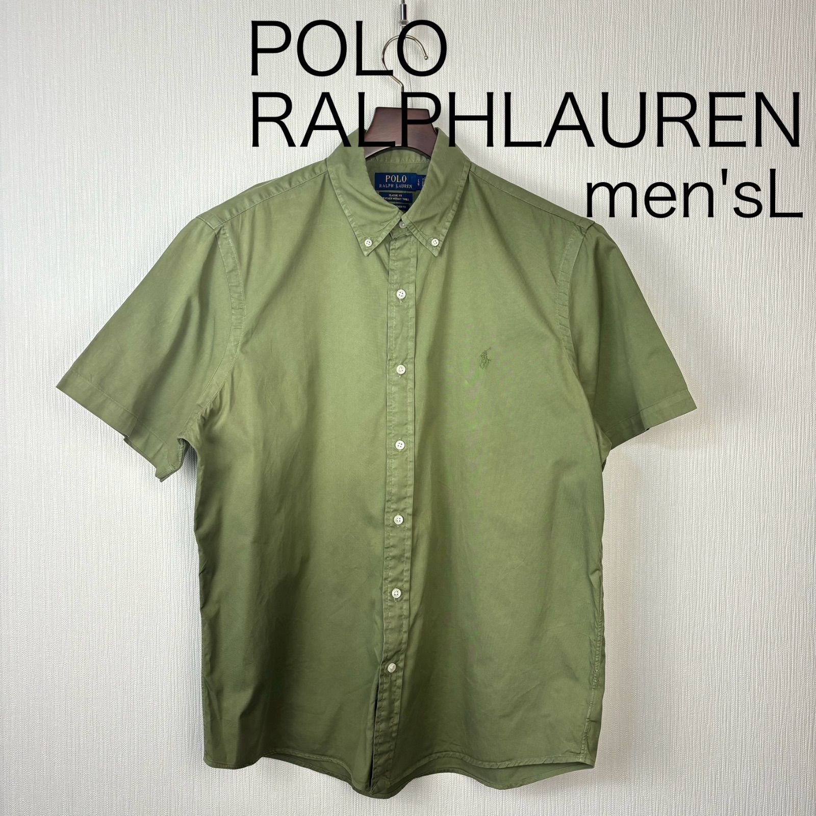 POLO RALPH LAUREN CLASSIC FIT ショートスリーブボタンダウンシャツ 