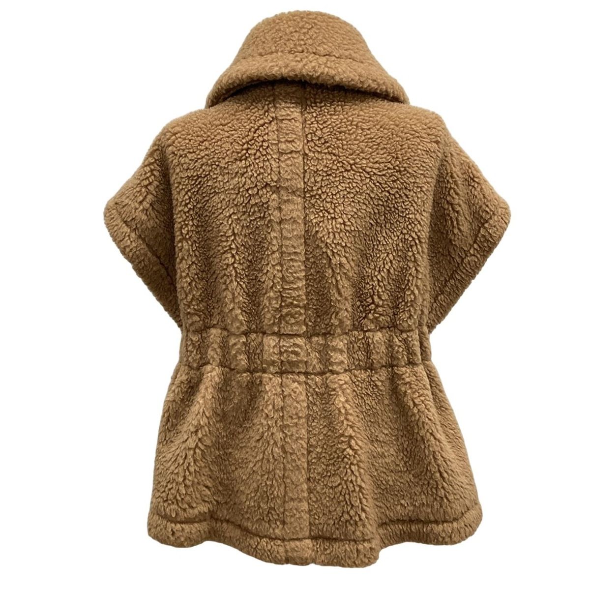 テディベアケープポンチョサイズS〜Ｍ Max Mara テディベア ケープ ポンチョ