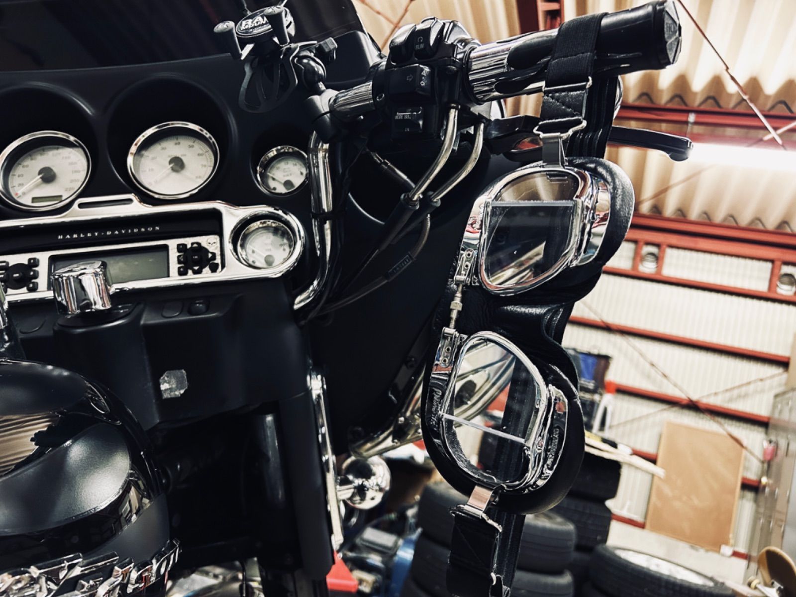 バイクゴーグル
