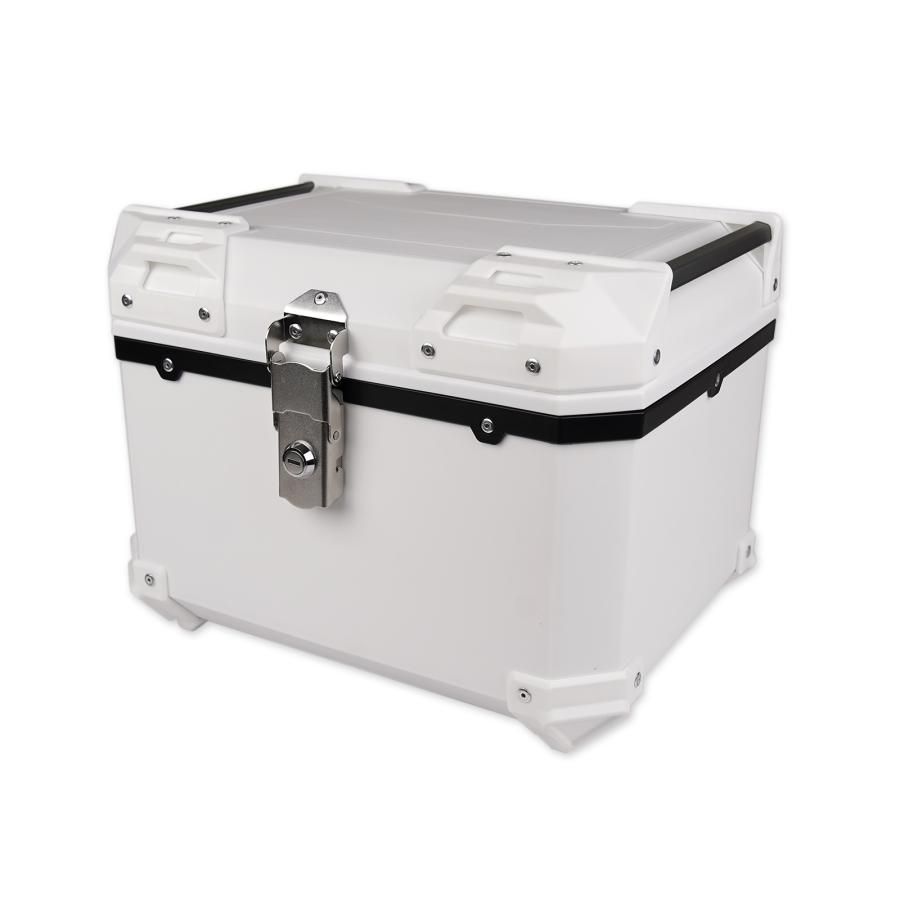 45L 大容量 リアボックス バイク バイク用 ABS製 スーパーカブ クロスカブ ハンターカブ 防水 耐衝撃 トップケース リアケース バイクキャリー 鍵付 E570P