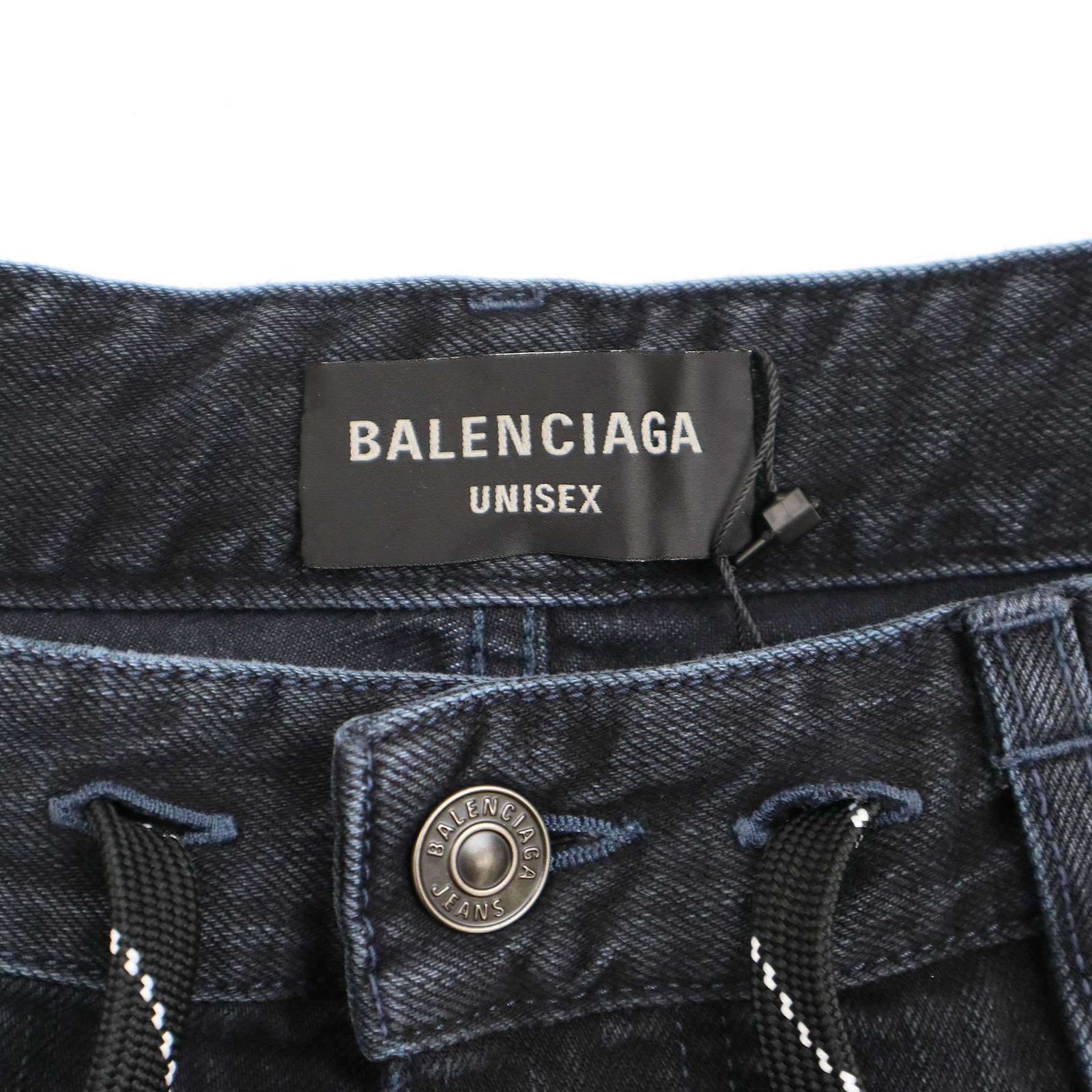 BALENCIAGA バレンシアガ 24SS Drawstring Baggy Jeans バギー