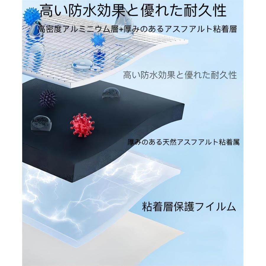 強力防水シート屋根 強力粘着防水テープ