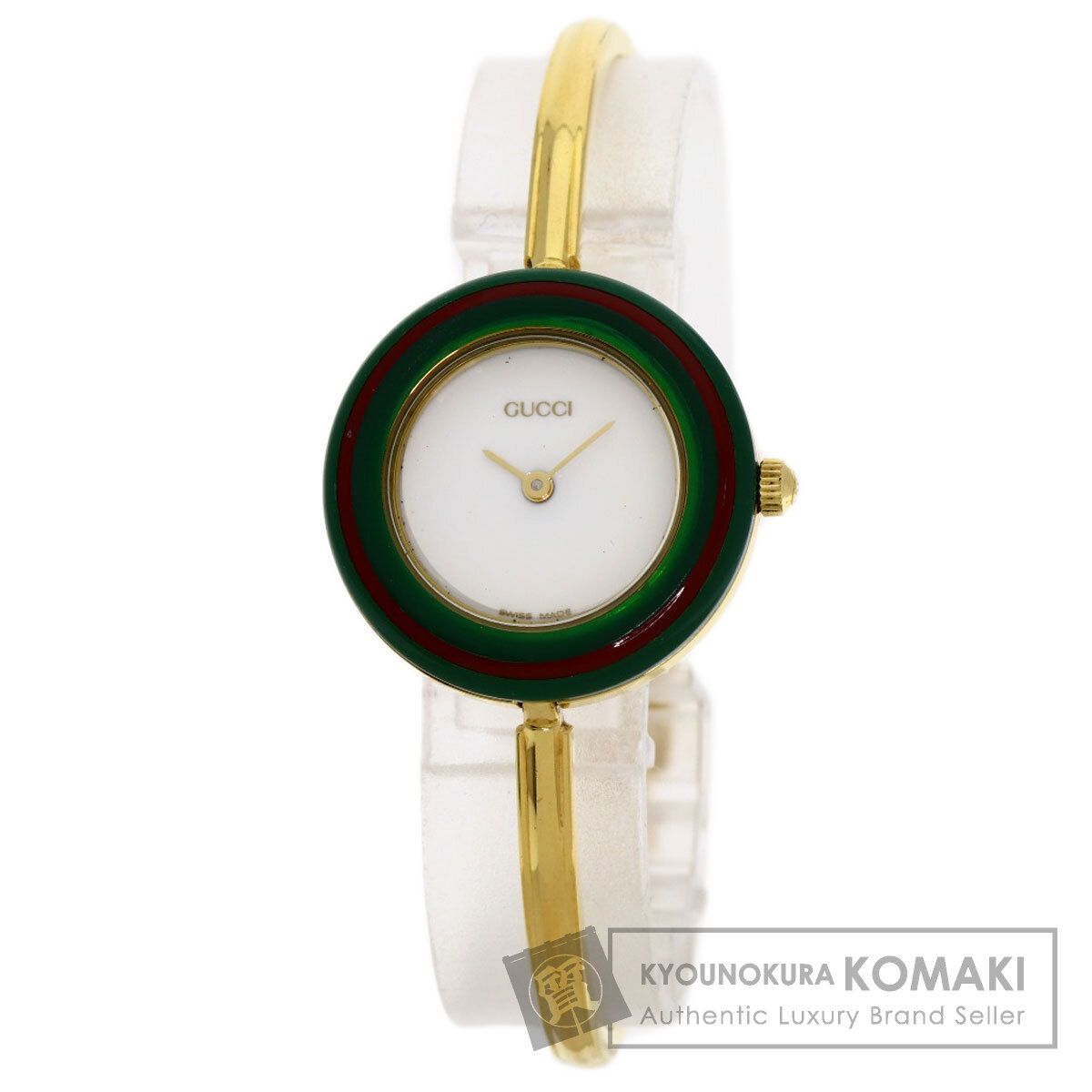 GUCCI グッチ 11|12.2 チェンジベゼル 腕時計 GP GP レディース