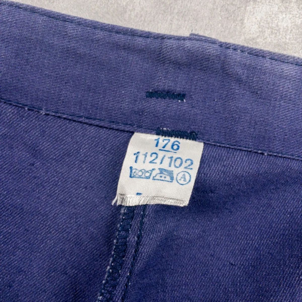 EURO VINTAGE 1980s Cotton Twill Work Pants ユーロ
