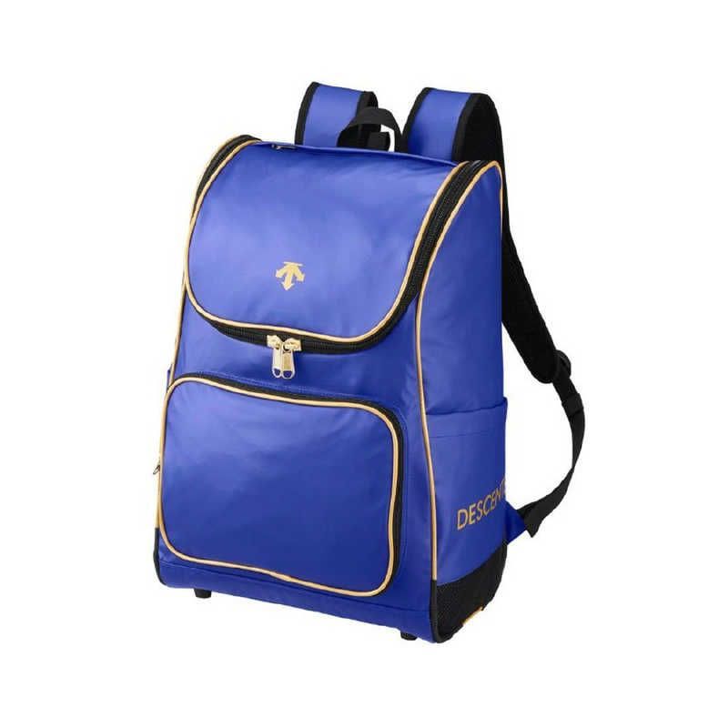 送料無料 ♥ 未開梱 デサント DESCENTE バックパック ロイヤルブルー×ゴールド F DB4FBP00U_25SS