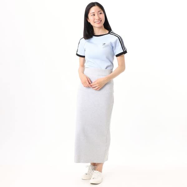 スリーストライプス スリム半袖Tシャツ