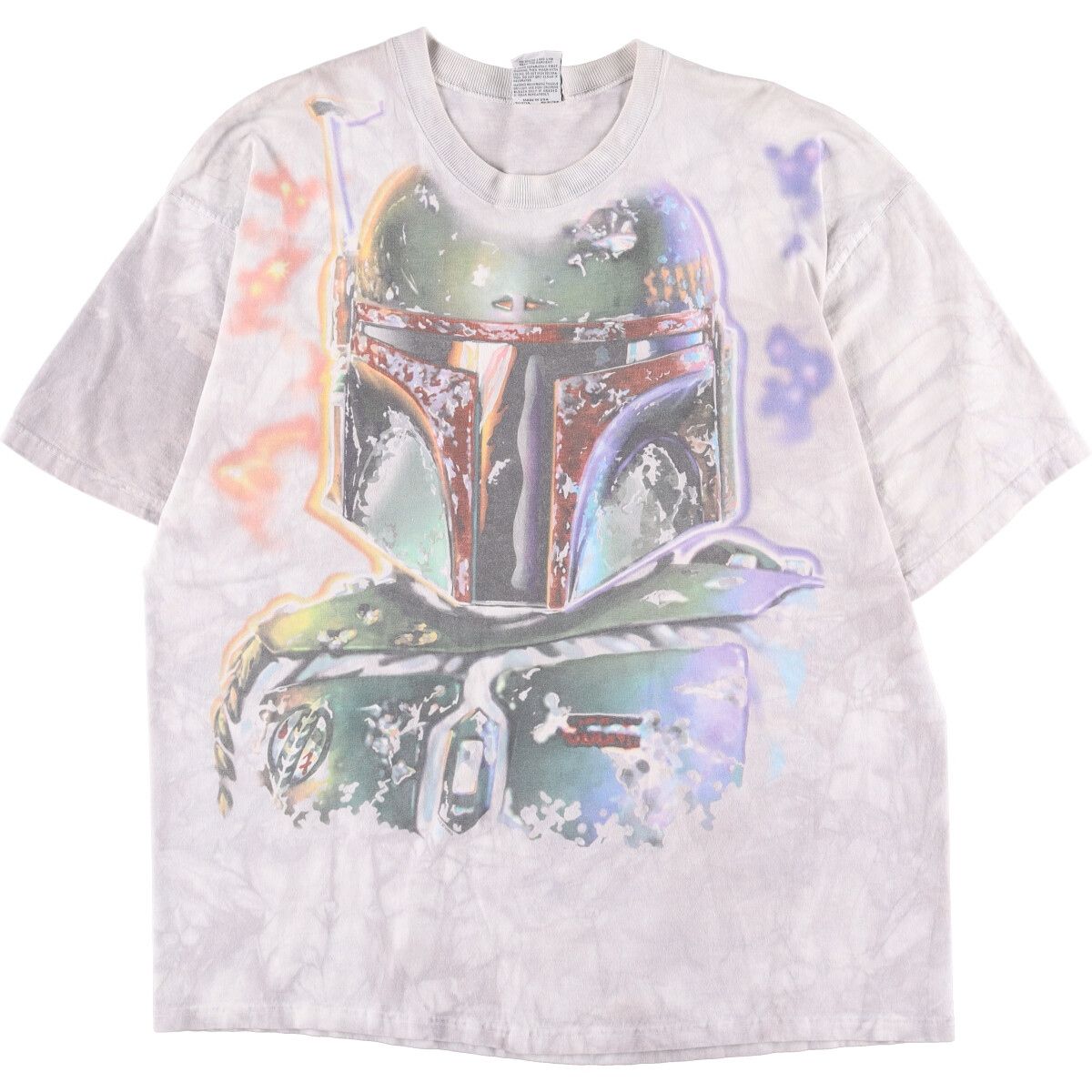 古着 90年代 リキッドブルー LIQUID BLUE STAR WARS スターウォーズ boba fett ボバフェット タイダイ柄 映画 ムービー Tシャツ/evb000815 - メルカリ