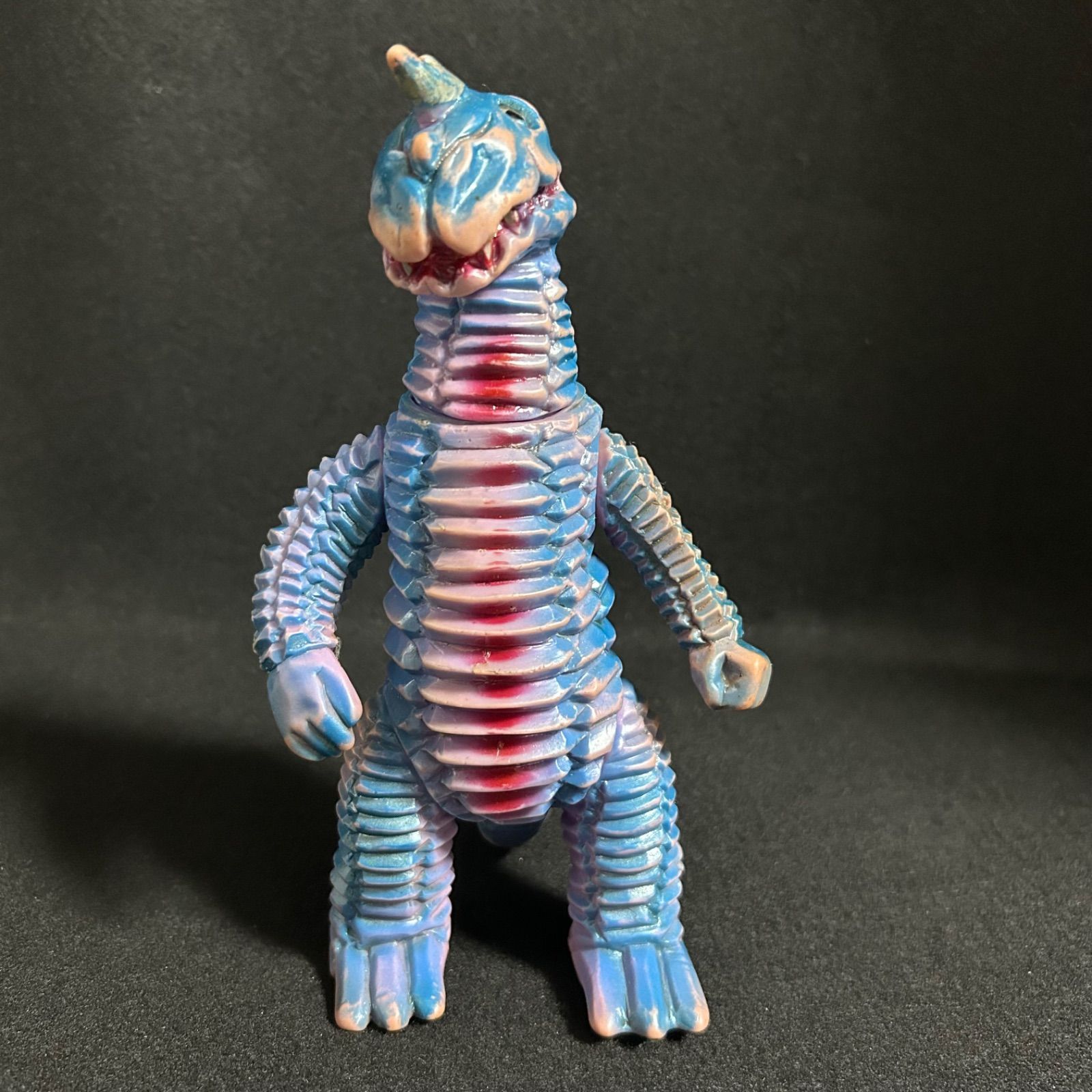 アボラス 青色発泡怪獣 ソフビ マルサン ブルマァク ウルトラマン レトロ フィギュア