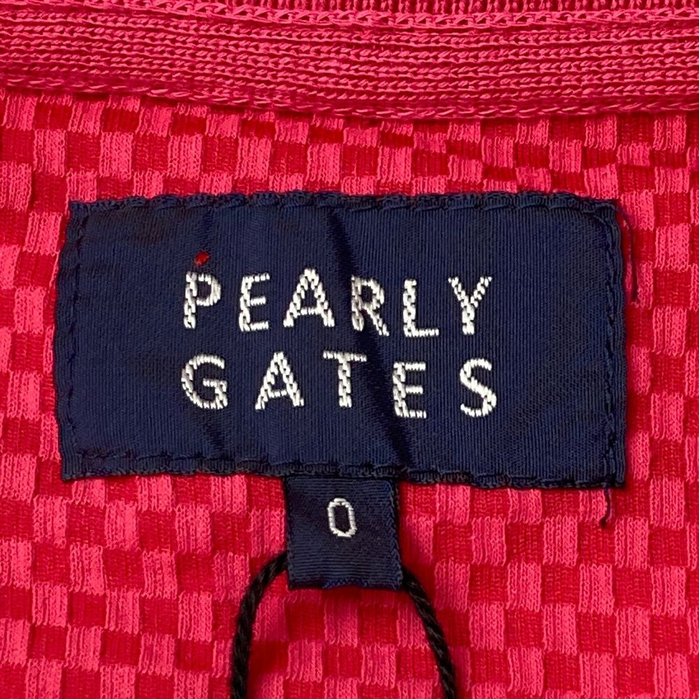 サイズ：0 PEARLY GATES パーリーゲイツ 055-2260708 半袖