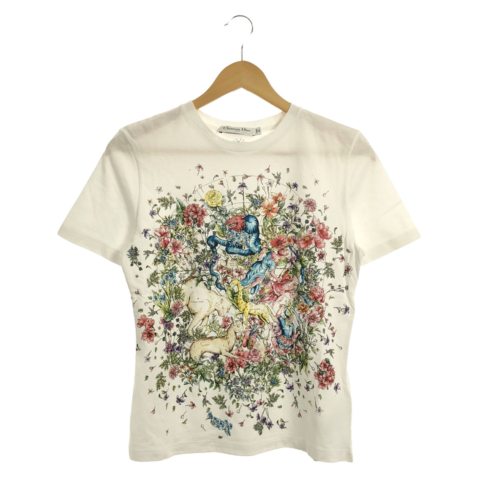 ディオール Tシャツ 花の絵 2022年 半袖Tシャツ - メルカリ