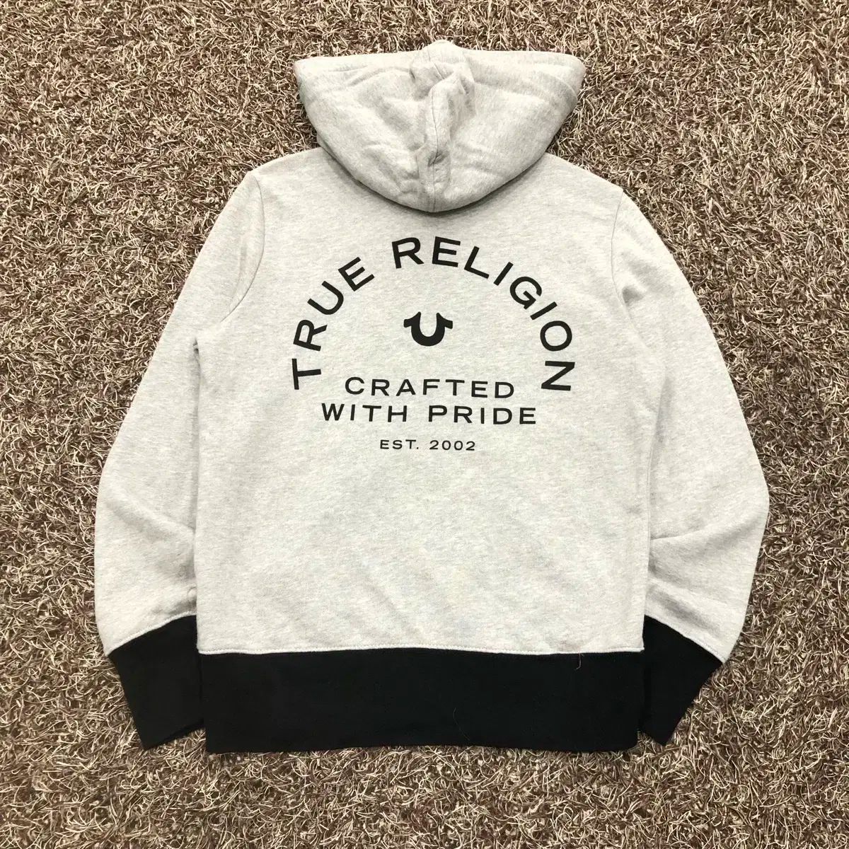 XS TRUE RELIGION トゥルーレリジョン ジップアップパーカー フード付き