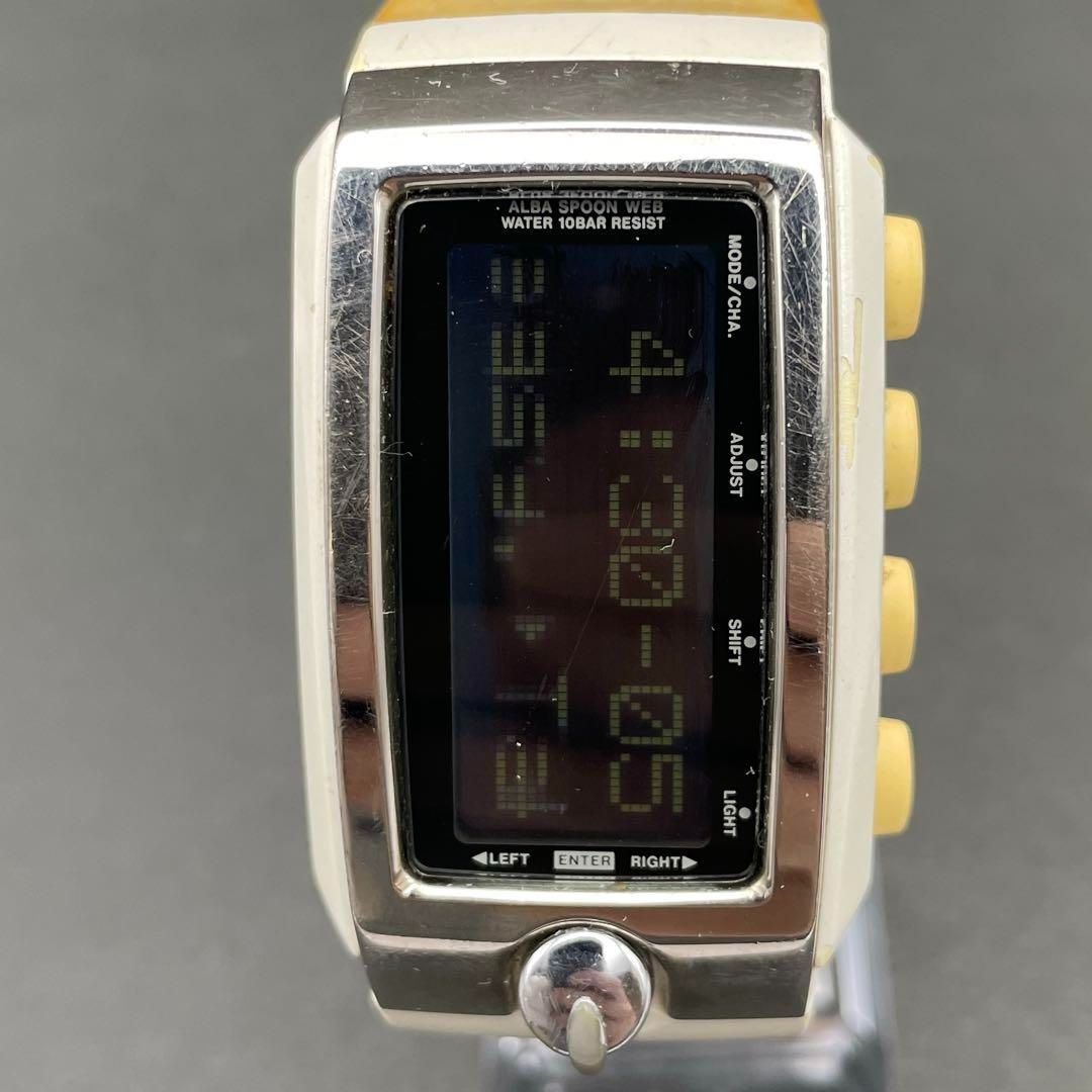 SEIKO ALBA SPOONWEB アルバ スプーンウェブ 440-4000 SEIKO ALBA W440-4000 SPOONWEBスプーンウェブ アルバ - メルカリ