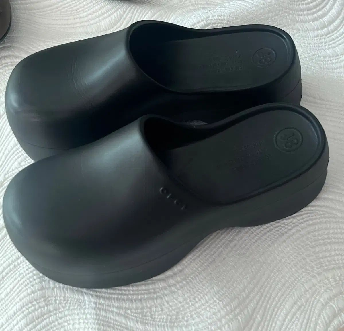 OFOF オフオフ マットブラック クロッグ 250mm