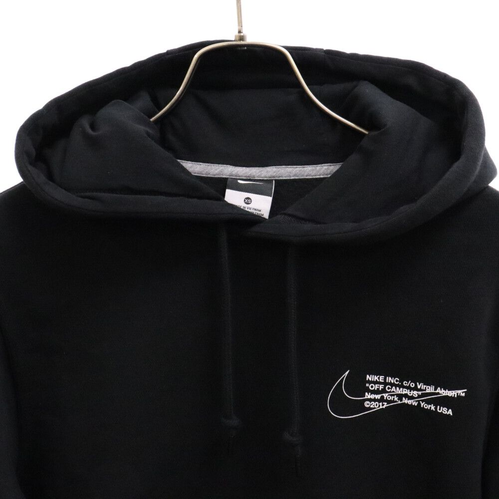 NIKE (ナイキ) ×OFF WHITE フロントプリントロゴ プルオ-バー NIKE (ナイキ) ×OFF WHITE フロントプリントロゴ プルオ-バー