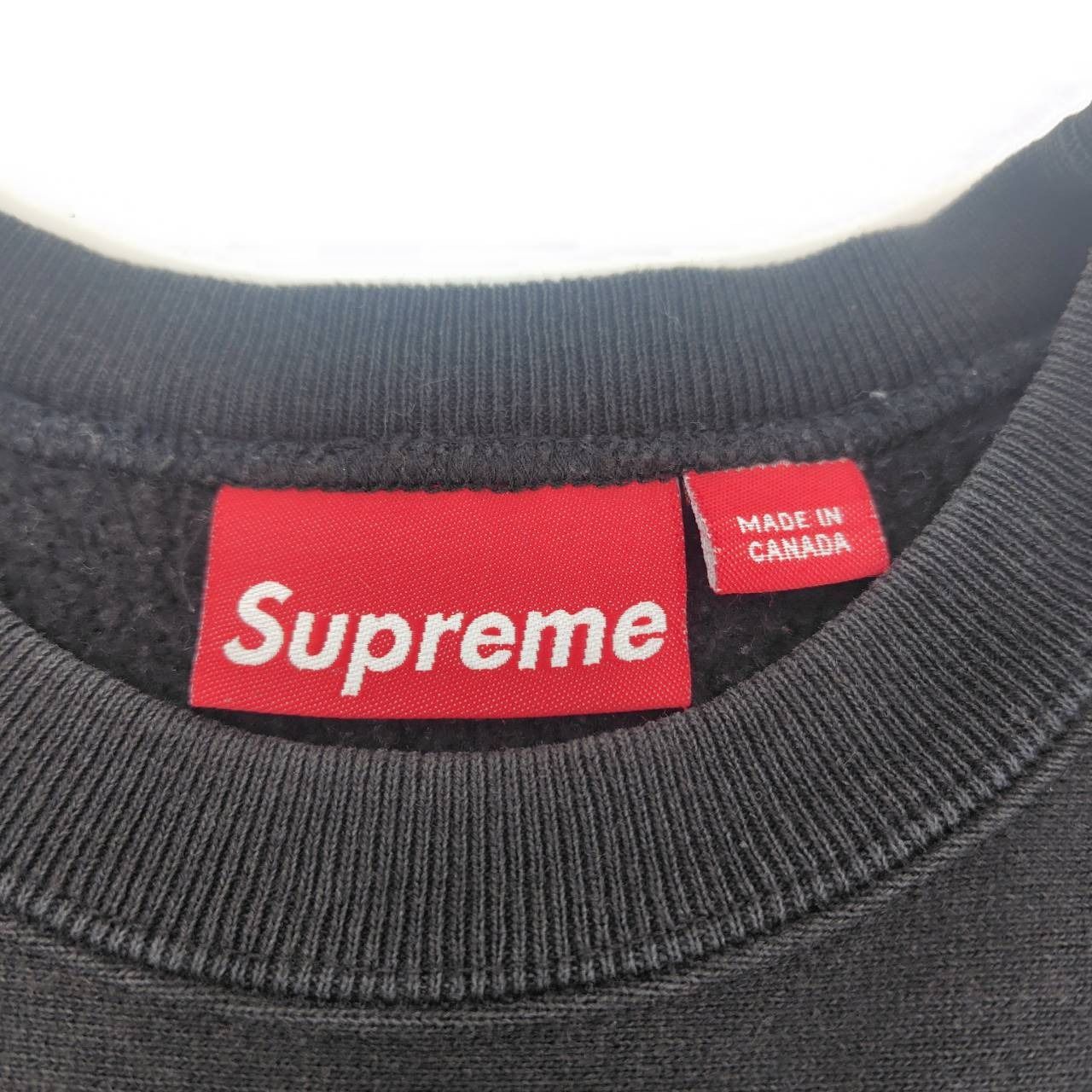 05wm03410 Supreme シュプリーム Box Logo Crewneck ボックスロゴ クルーネック スウェット 初期 紙タグ ブラック/黒  Mサイズ メンズ 【中古品】 - メルカリ